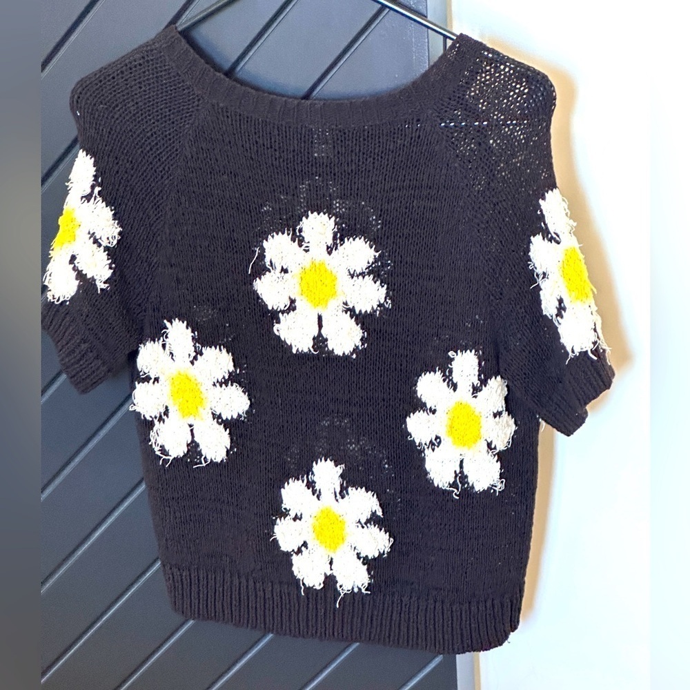 ASOS chocolate brown sweater. Size 4. - Picture 2 of 3